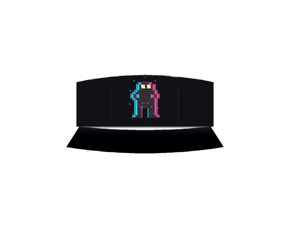 STROBA 8-Bit Cap — 6-Panel