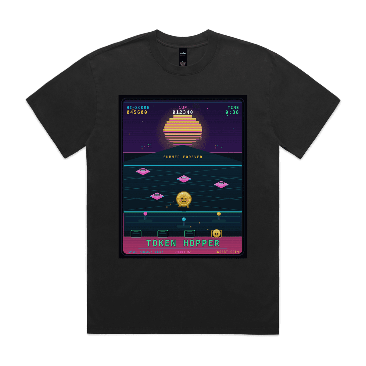 Token Hopper — Attract Screen Tee