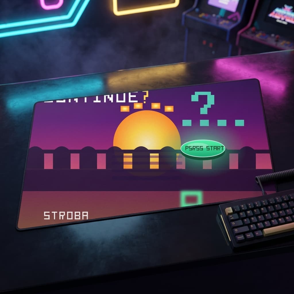 CONTINUE? — XL Deskmat